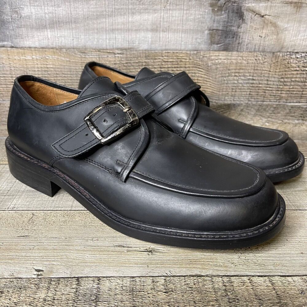 Bentley Dress Shoes Mens Size 43 Black Leather